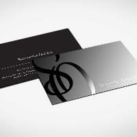 Business Cards Silk Lamination Standard - 2" x 3.5"